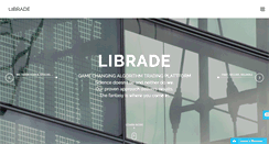 Desktop Screenshot of librade.com