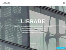 Tablet Screenshot of librade.com